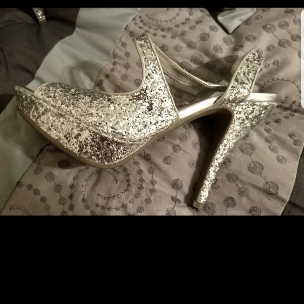 Sexy Silver Stilettos